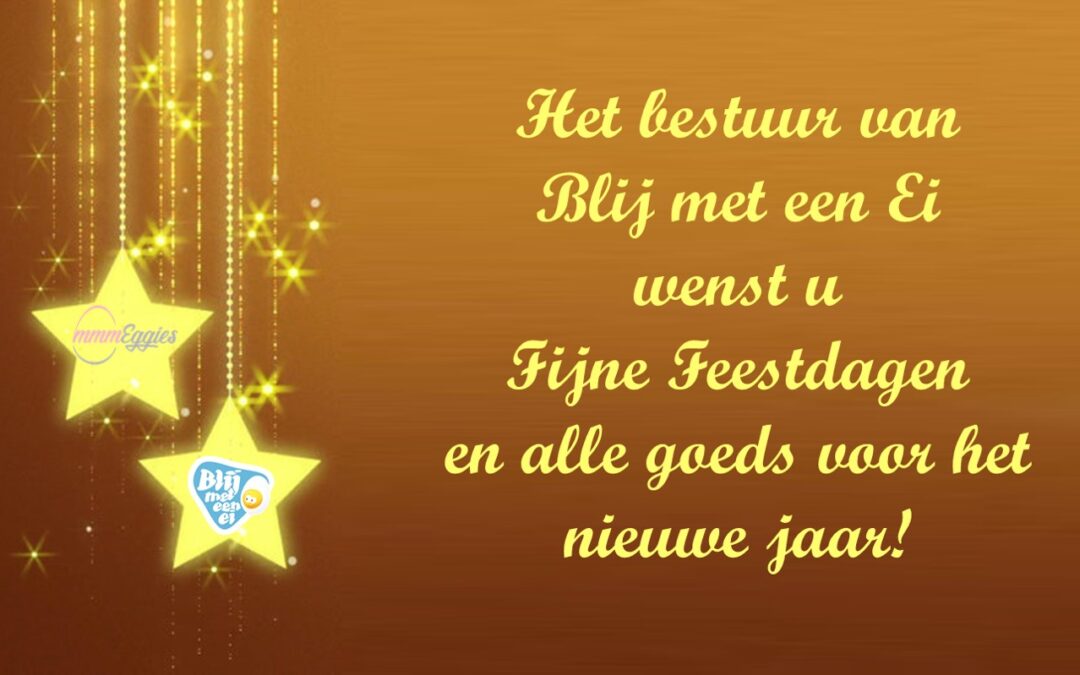 Wij wensen u fijne feestdagen!