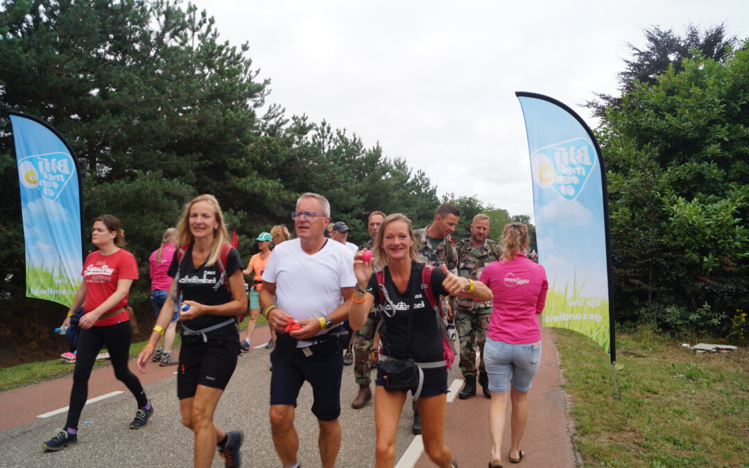 Blij met een Ei en de mmmEggies op de Vierdaagse